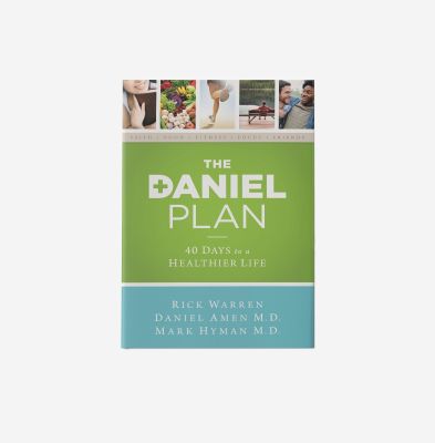 The Daniel Plan Book: 40 Days to a Healthier Life (Hardcover)